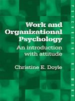 Work and Organizational Psychology