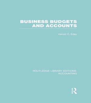 Business Budgets and Accounts (RLE Accounting)