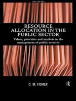 Resource Allocation in the Public Sector