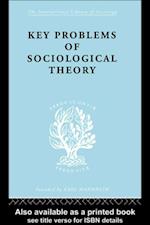Key Problems of Sociological Theory