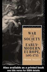 War and Society in Early Modern Europe