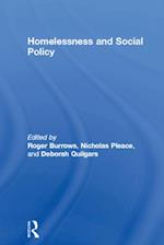 Homelessness and Social Policy