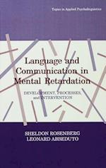 Language and Communication in Mental Retardation