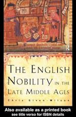 The English Nobility in the Late Middle Ages