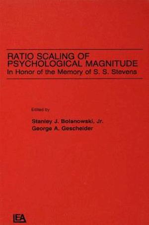 Ratio Scaling of Psychological Magnitude