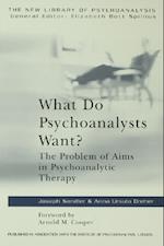 What Do Psychoanalysts Want?