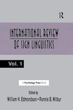 International Review of Sign Linguistics