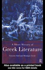 A Short History of Greek Literature