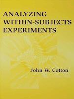 Analyzing Within-subjects Experiments