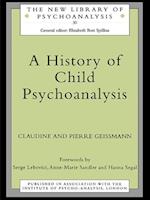 History of Child Psychoanalysis