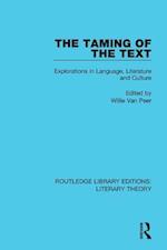Taming of the Text