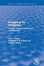 Designing for Designers (Routledge Revivals)