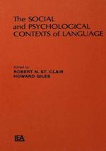 The Social and Psychological Contexts of Language