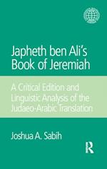 Japheth ben Ali''s Book of Jeremiah