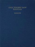 Jewish Law Annual Volume 5