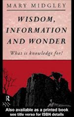 Wisdom, Information and Wonder