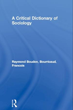 A Critical Dictionary of Sociology