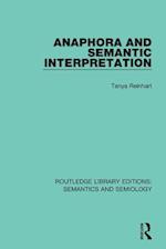 Anaphora and Semantic Interpretation