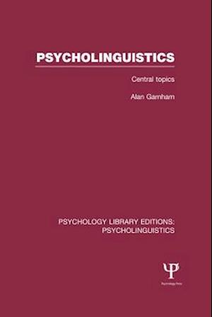 Psycholinguistics (PLE: Psycholinguistics)
