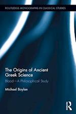 Origins of Ancient Greek Science