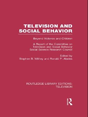 Television and Social Behavior