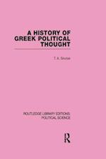History of Greek Political Thought (Routledge Library Editions: Political Science Volume 34)