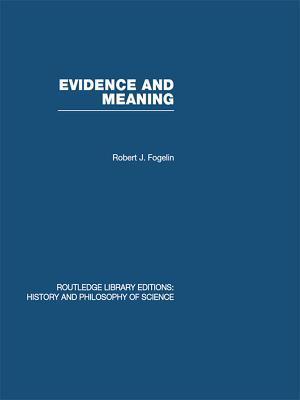 Evidence and Meaning