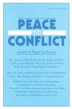 Peace Psychology in Germany