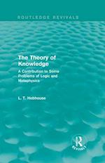Theory of Knowledge (Routledge Revivals)