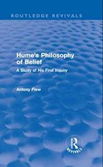 Hume''s Philosophy of Belief (Routledge Revivals)