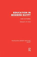Education in Modern Egypt (RLE Egypt)