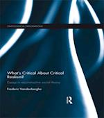 What''s Critical About Critical Realism?
