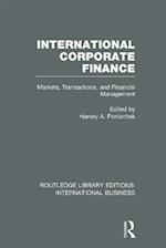 International Corporate Finance (RLE International Business)