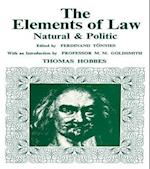 Elements of Law, Natural and Political