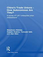 China''s Trade Unions - How Autonomous Are They?