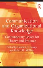 Communication and Organizational Knowledge
