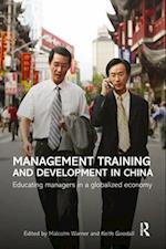 Management Training and Development in China