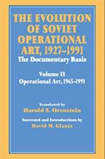 Evolution of Soviet Operational Art, 1927-1991