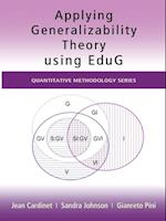 Applying Generalizability Theory using EduG