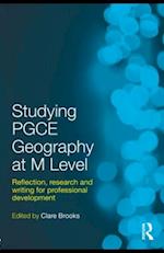 Studying PGCE Geography at M Level