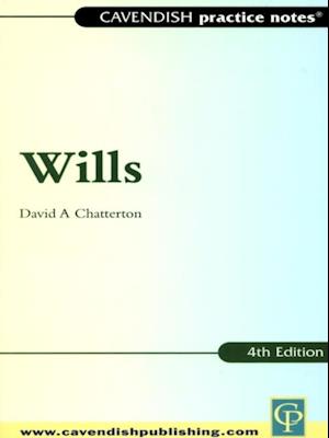 Practice Notes on Wills