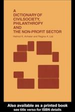 A Dictionary of Civil Society, Philanthropy and the Third Sector