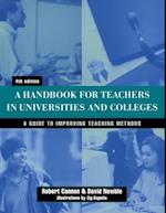 Handbook for Teachers in Universities and Colleges