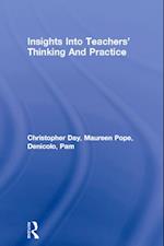 Insights Into Teachers'' Thinking And Practice