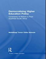 Democratizing Higher Education Policy