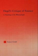 Hegel''s Critique of Essence