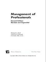 Management Of Professionals, Revised And Expanded