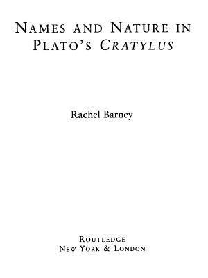 Names and Nature in Plato's Cratylus