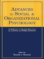 Advances in Social and Organizational Psychology