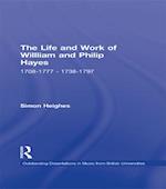 The Life and Work of William and Philip Hayes